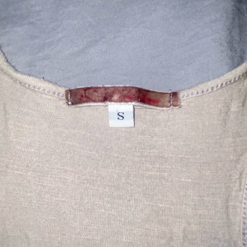 Gray Racerback Tank Top - Picture 4 of 5